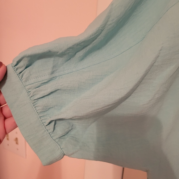 White birch Button Up top - Picture 6 of 6